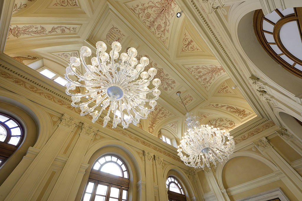 Sala dei marmi Palazzo Cipolla - Fondazione Roma