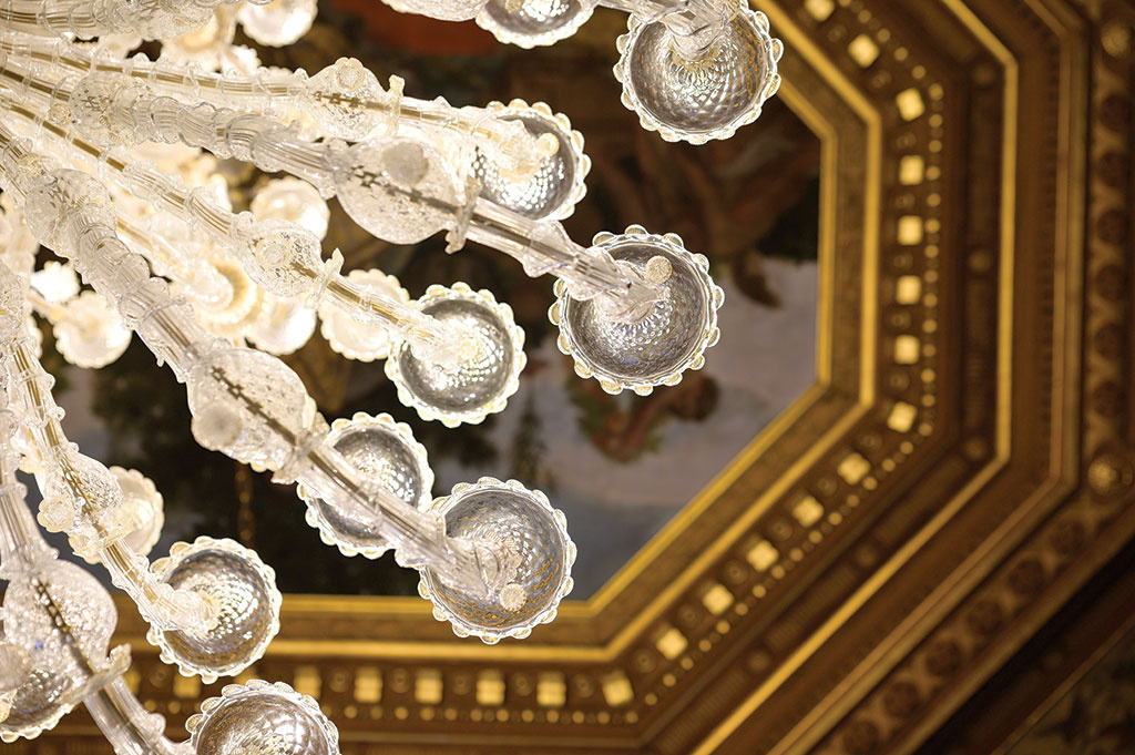 Sala rossa Palazzo Cipolla - Fondazione Roma