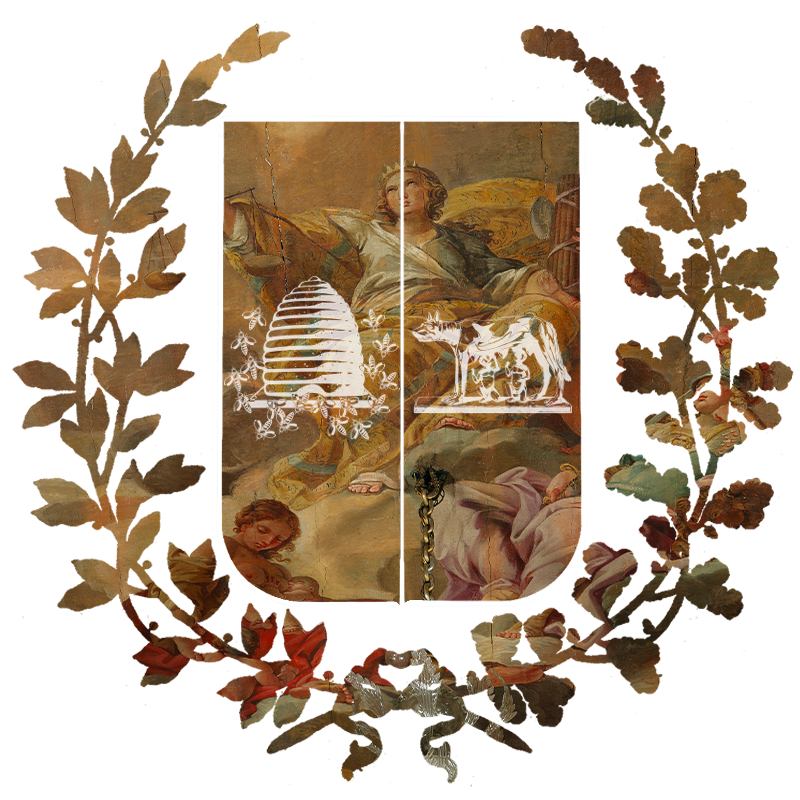 Mask Palazzo Sciarra Colonna ceiling - Fondazione Roma